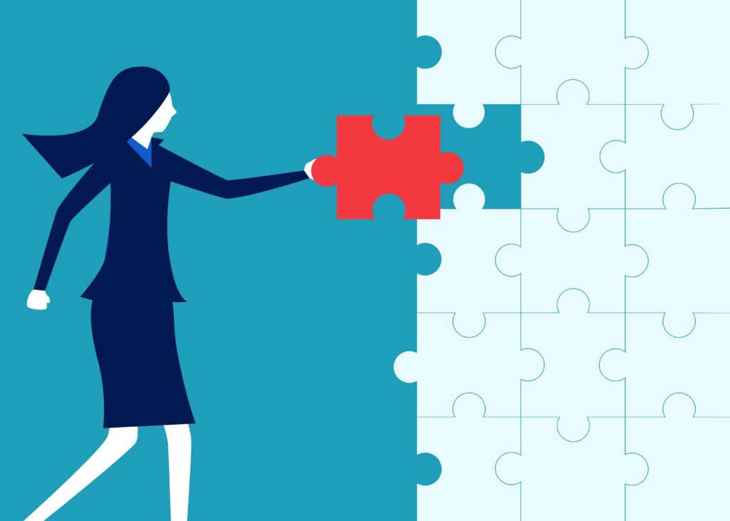 businesswoman,standing,assembling,jigsaw,puzzle.,business,solution,concept businesswoman,standing,assembling,jigsaw,puzzle.,business,solution,concept